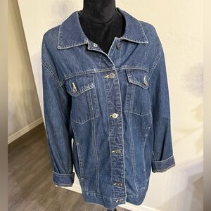 Liz Claiborne WOMAN Denim Button-Up Women's Jacket. Size 1X